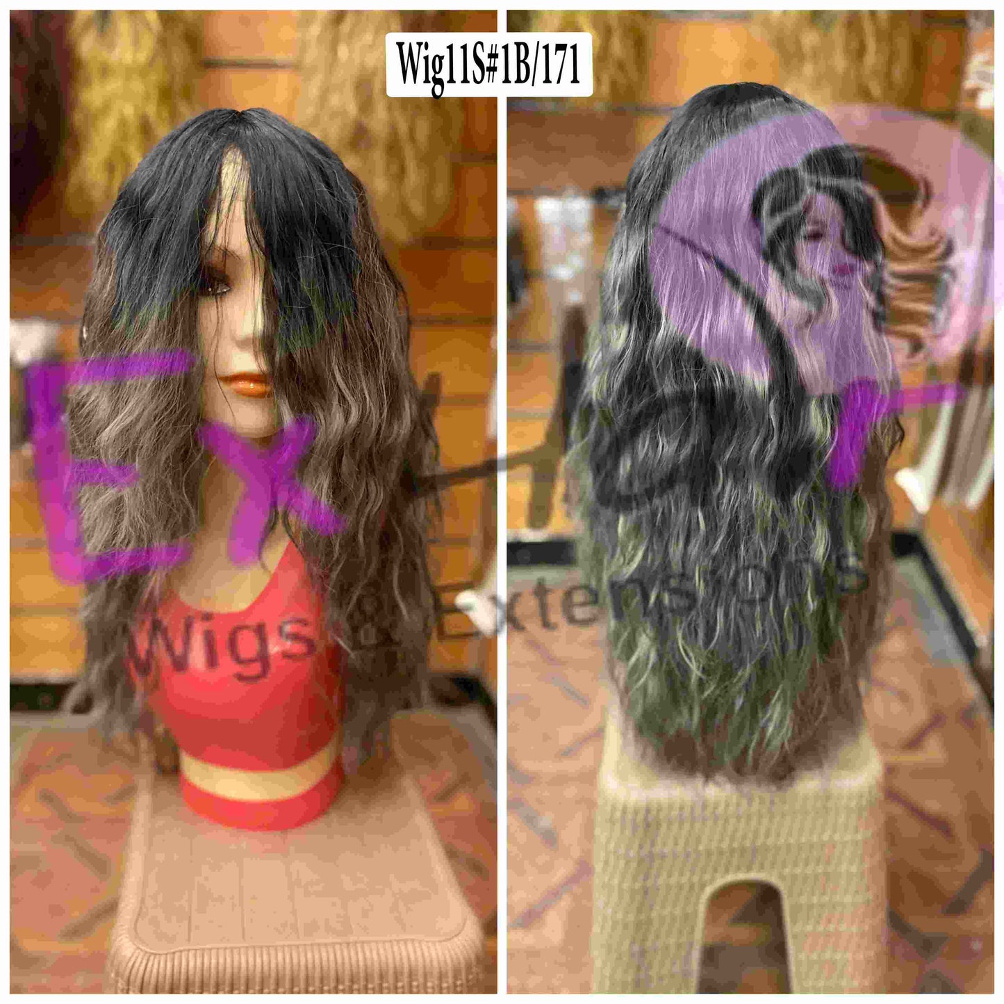 بواريك كيرلي مغسول نصف الظهر بقُصة طويلة