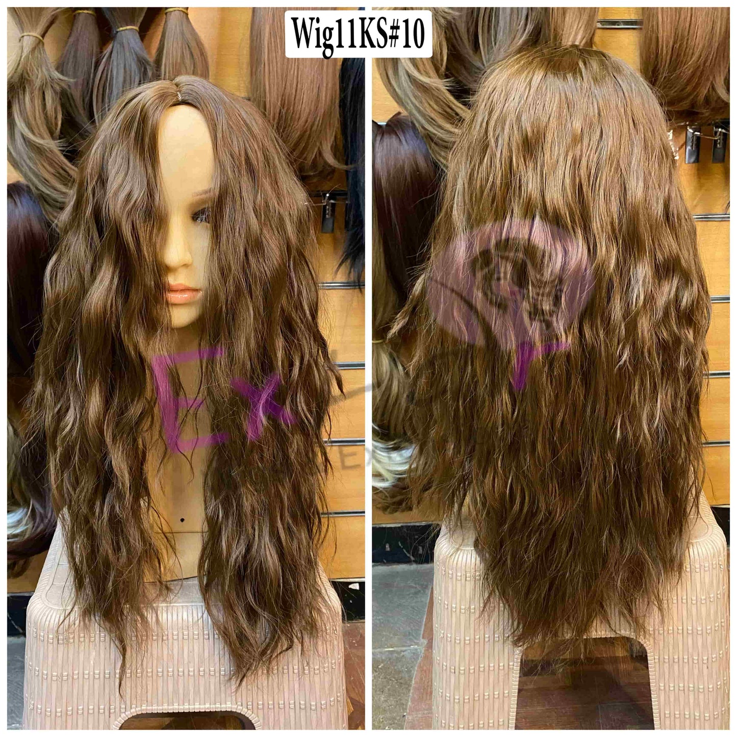 بواريك كيرلي مغسول نصف الظهر بدون قُصة