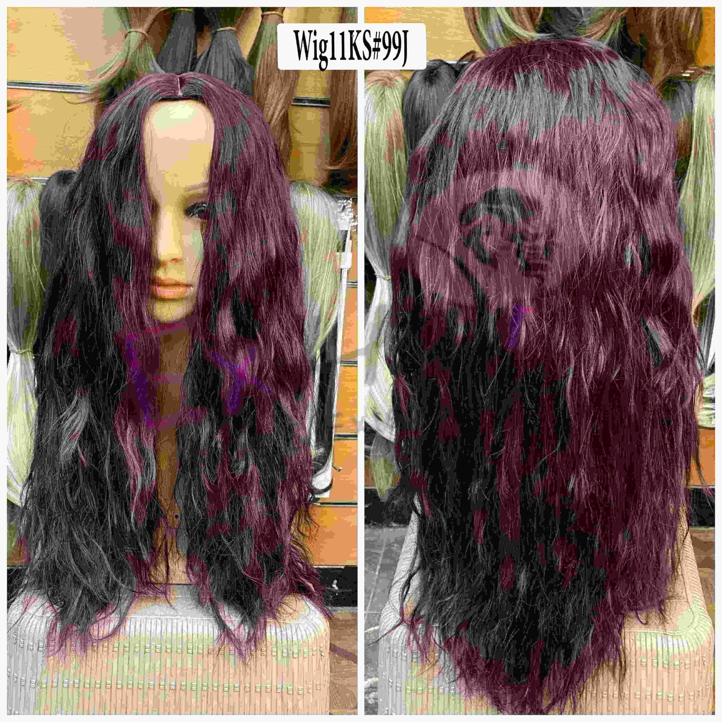 بواريك كيرلي مغسول نصف الظهر بدون قُصة