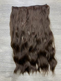 اكستنشن كيرلي وسط - بني متوسط فاتح