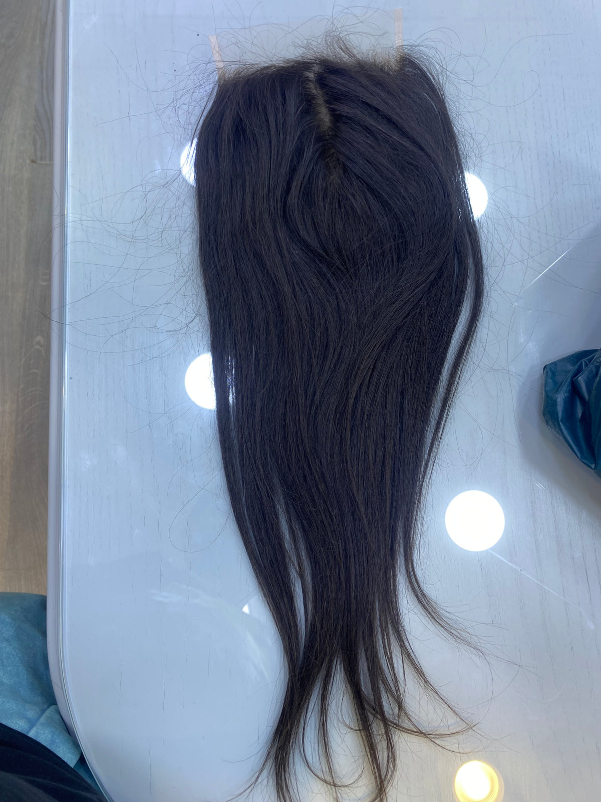 قُصة طويلة شعر طبيعي بيور %100 - نانو ليزر ٦×٦ - تتصبغ أي لون توصل للثلجي
