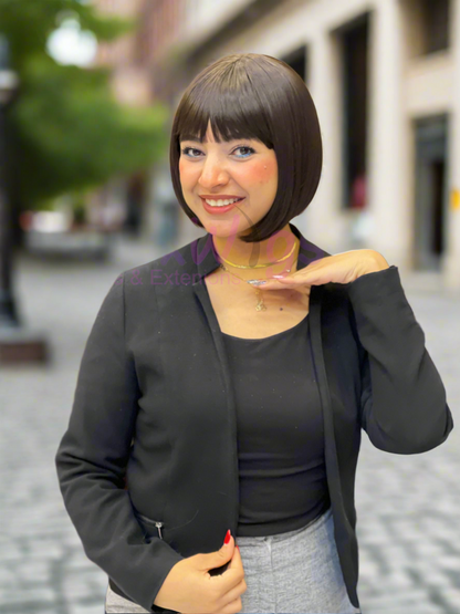 بواريك كاريه للرقبة بقُصة فرنش