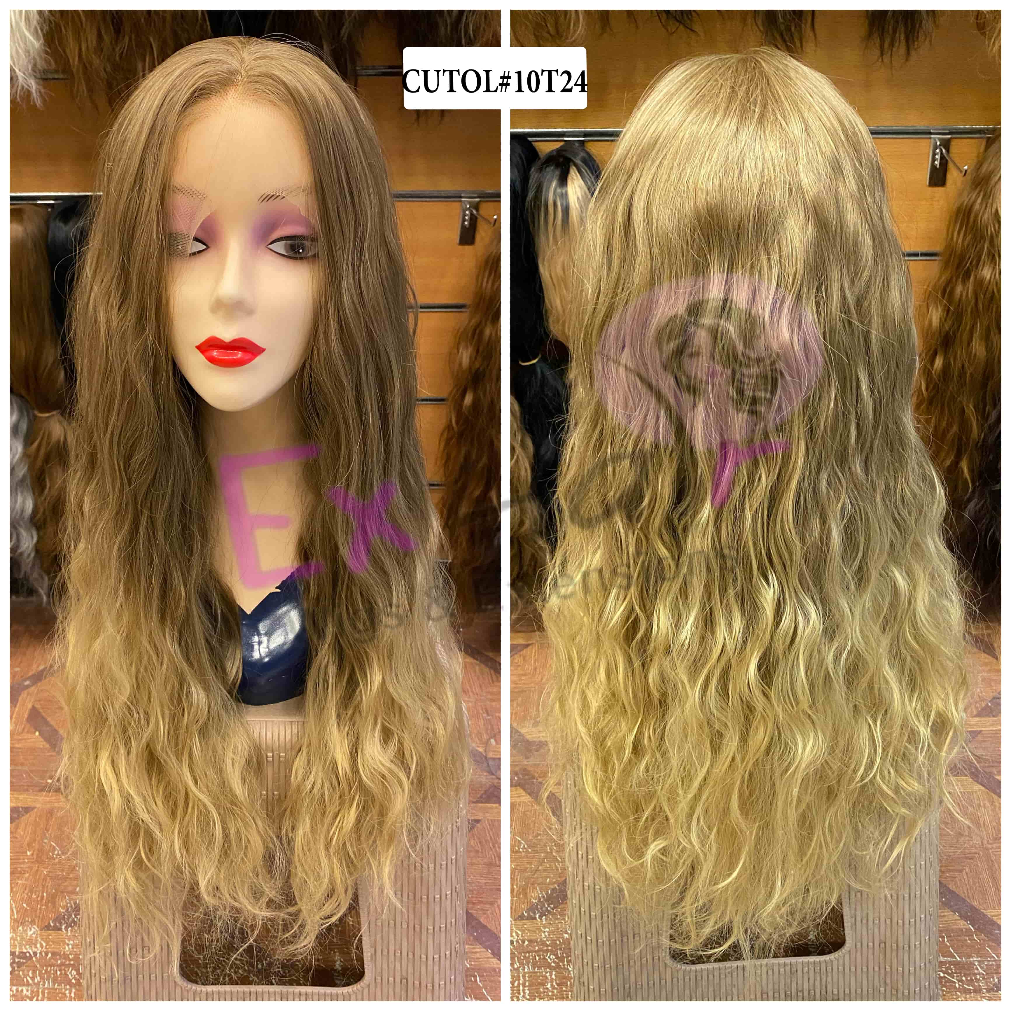 بواريك جذور تُل ببصمة رأس كيرلي طويل