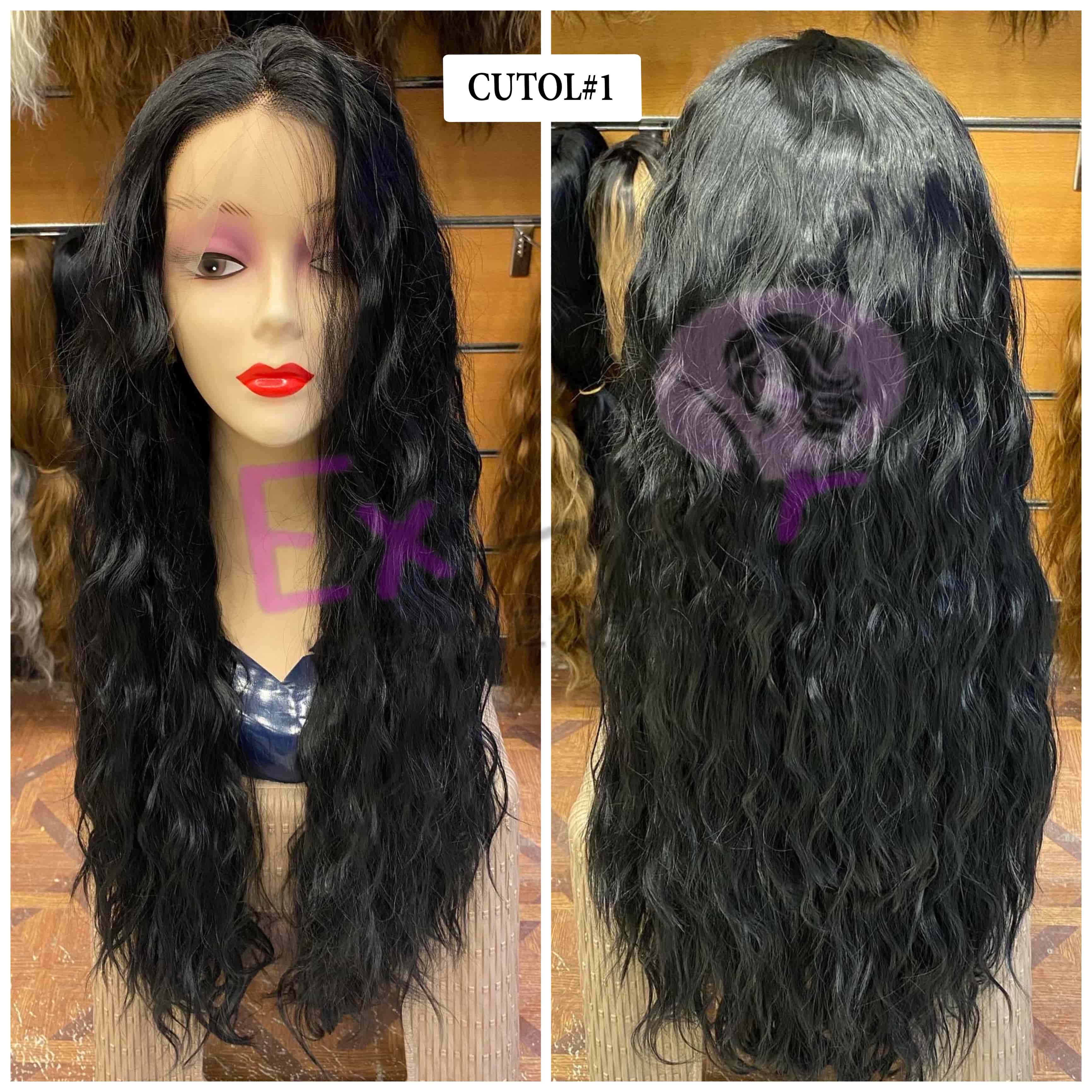 بواريك جذور تُل ببصمة رأس كيرلي طويل