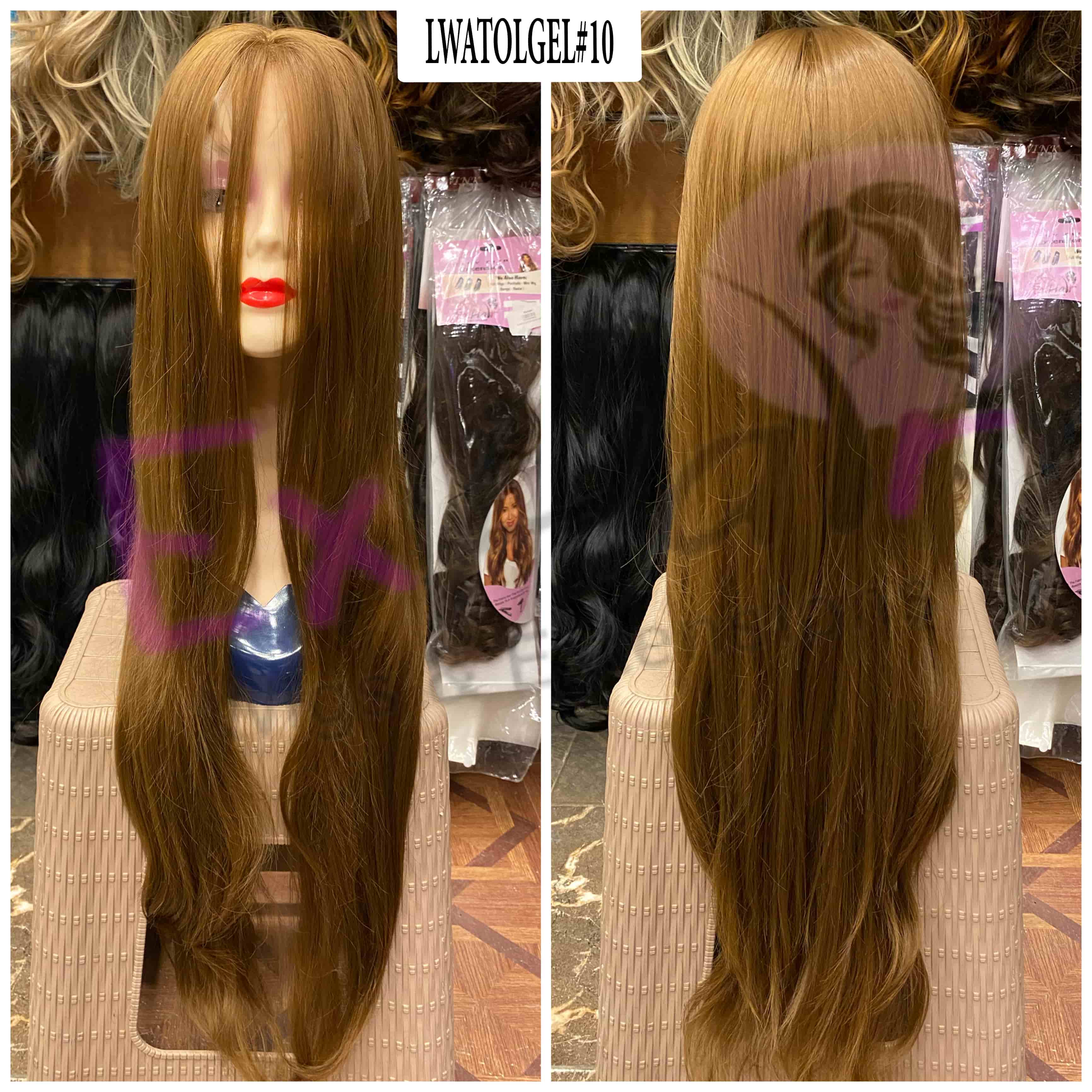 بواريك جذور جلد ويفي طويل