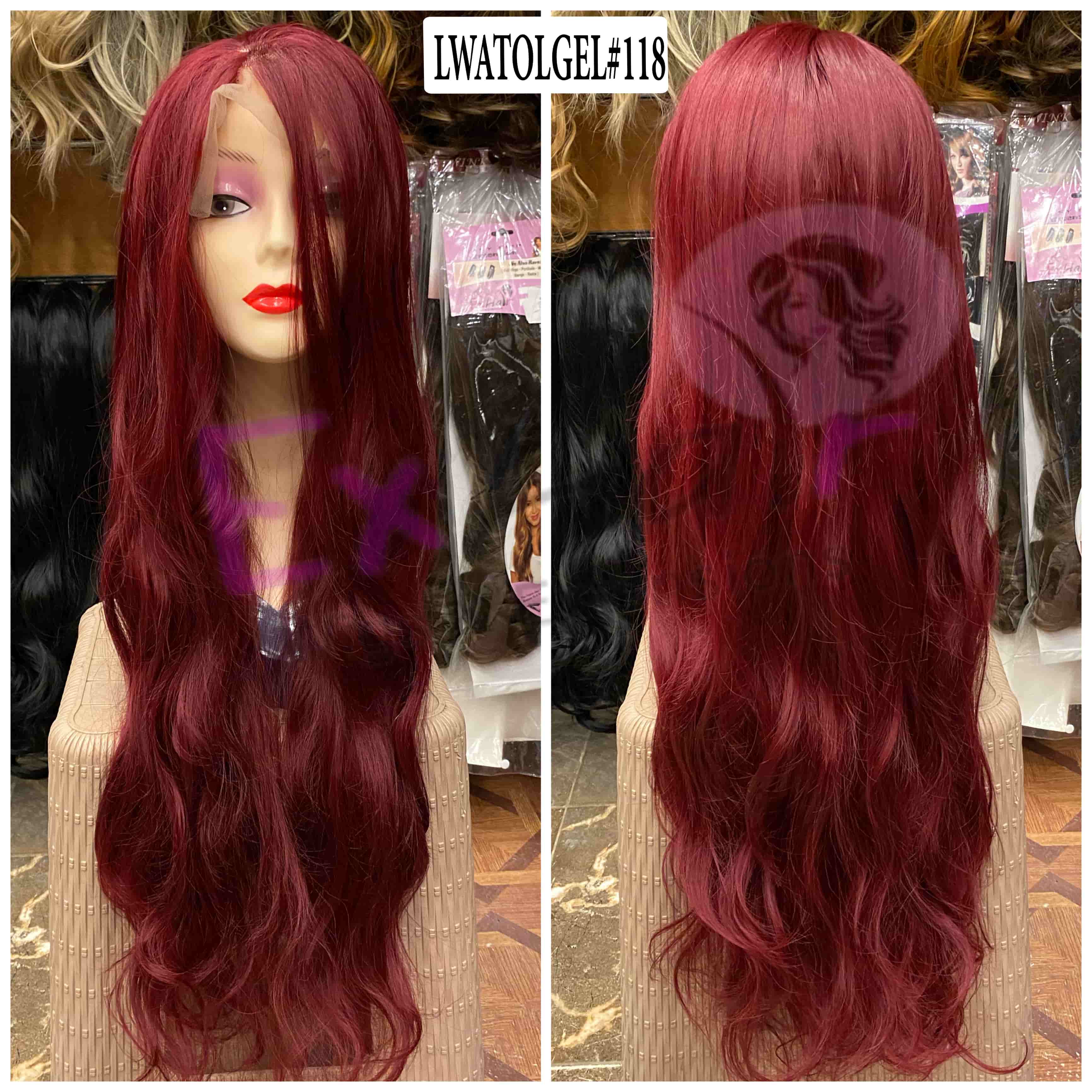 بواريك جذور جلد ويفي طويل