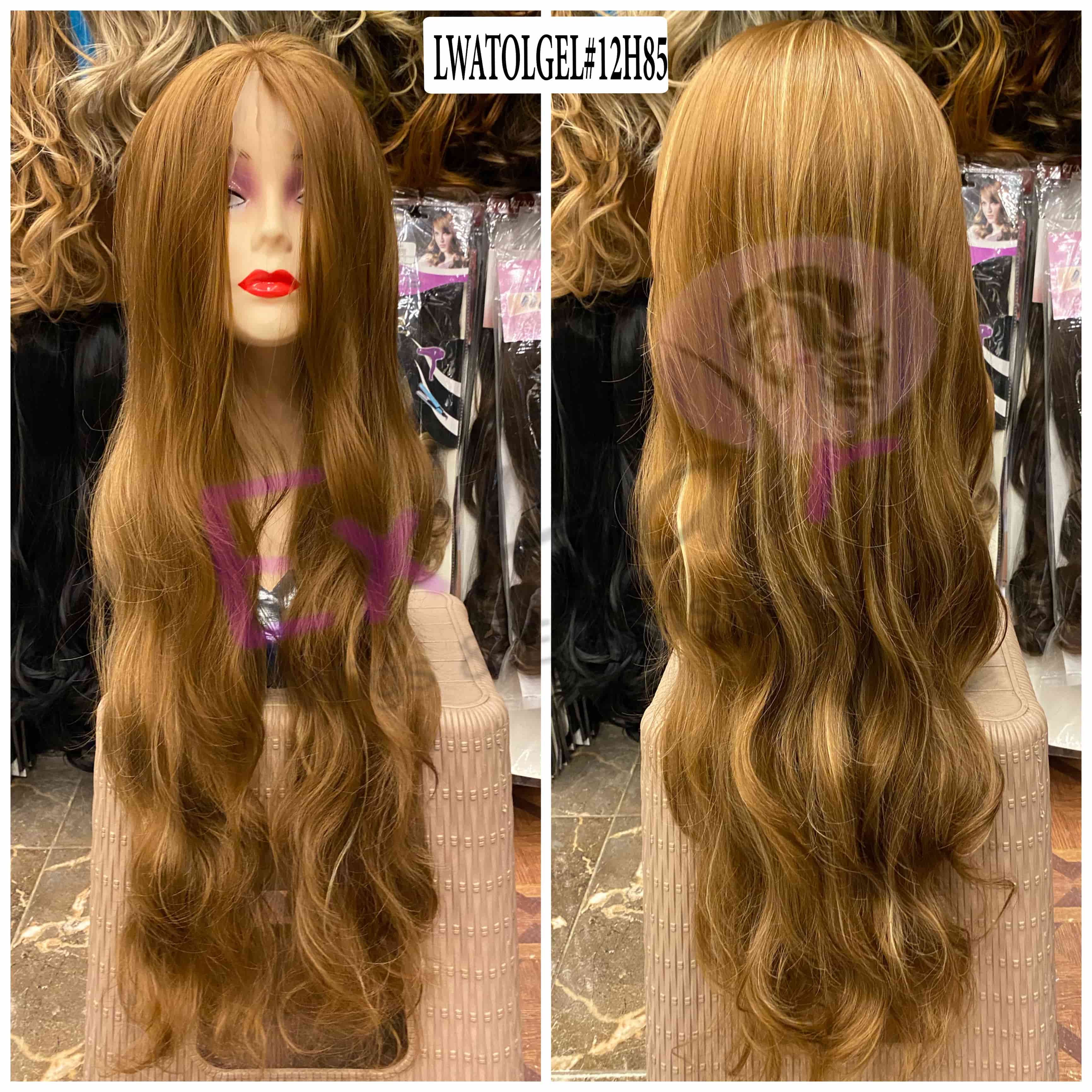 بواريك جذور جلد ويفي طويل