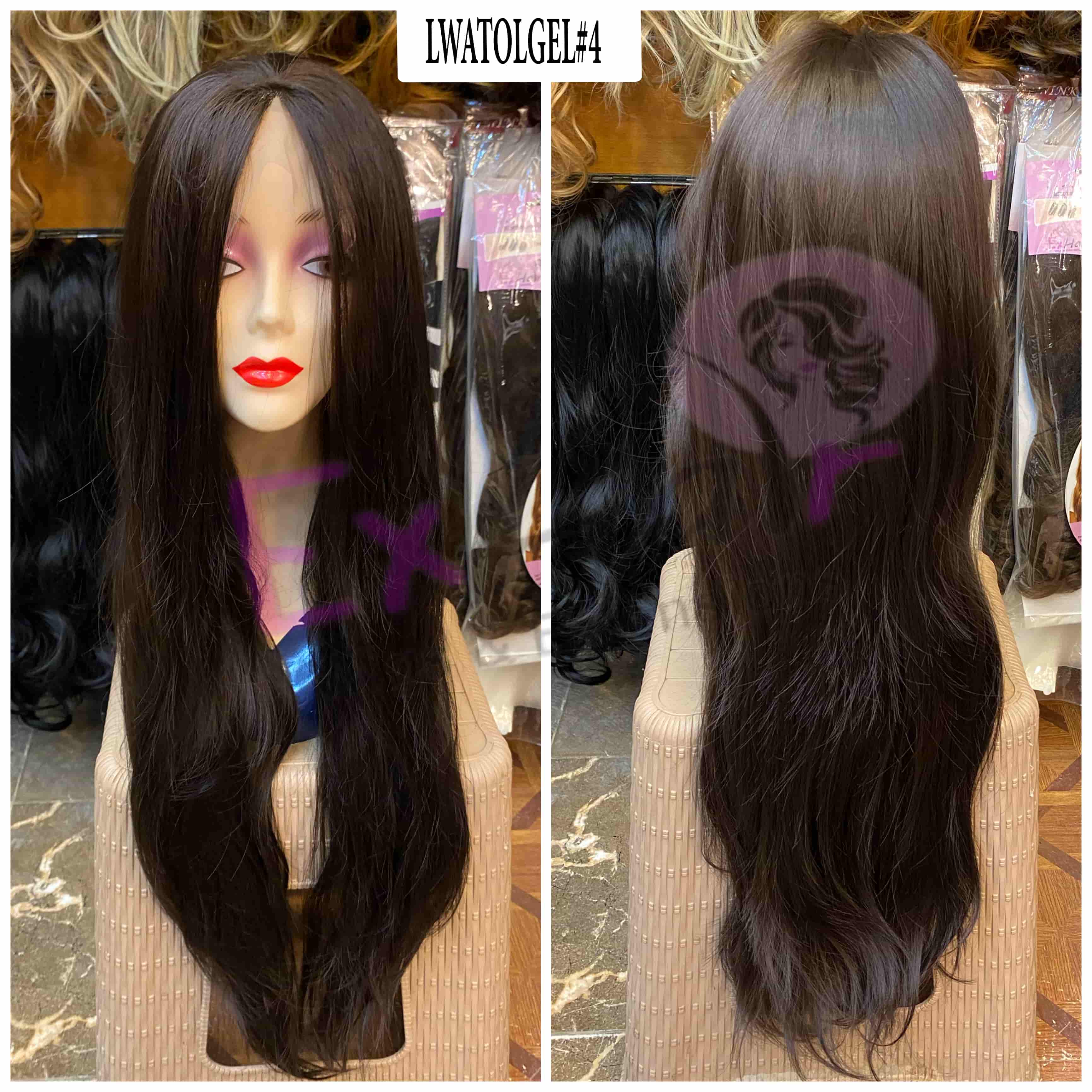 بواريك جذور جلد ويفي طويل