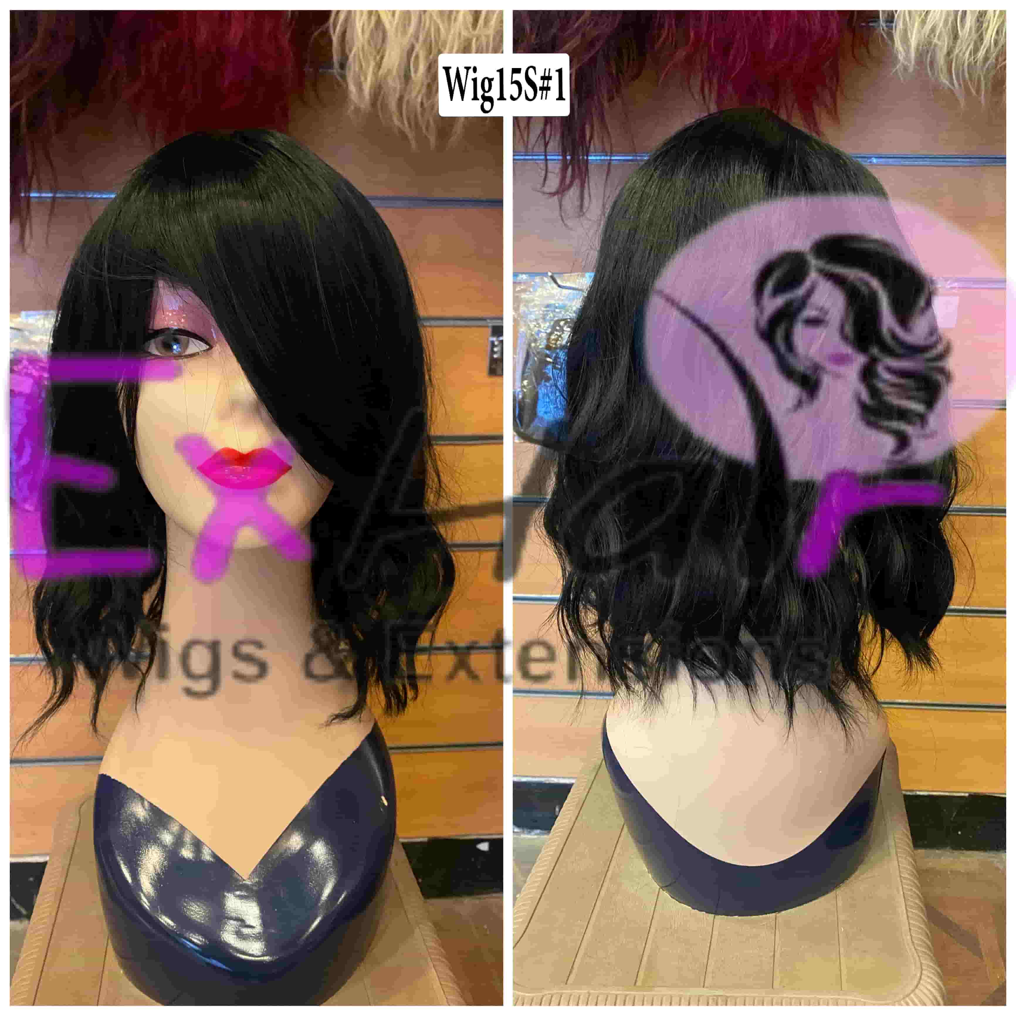 بواريك كيرلي للرقبة بقُصة وسط