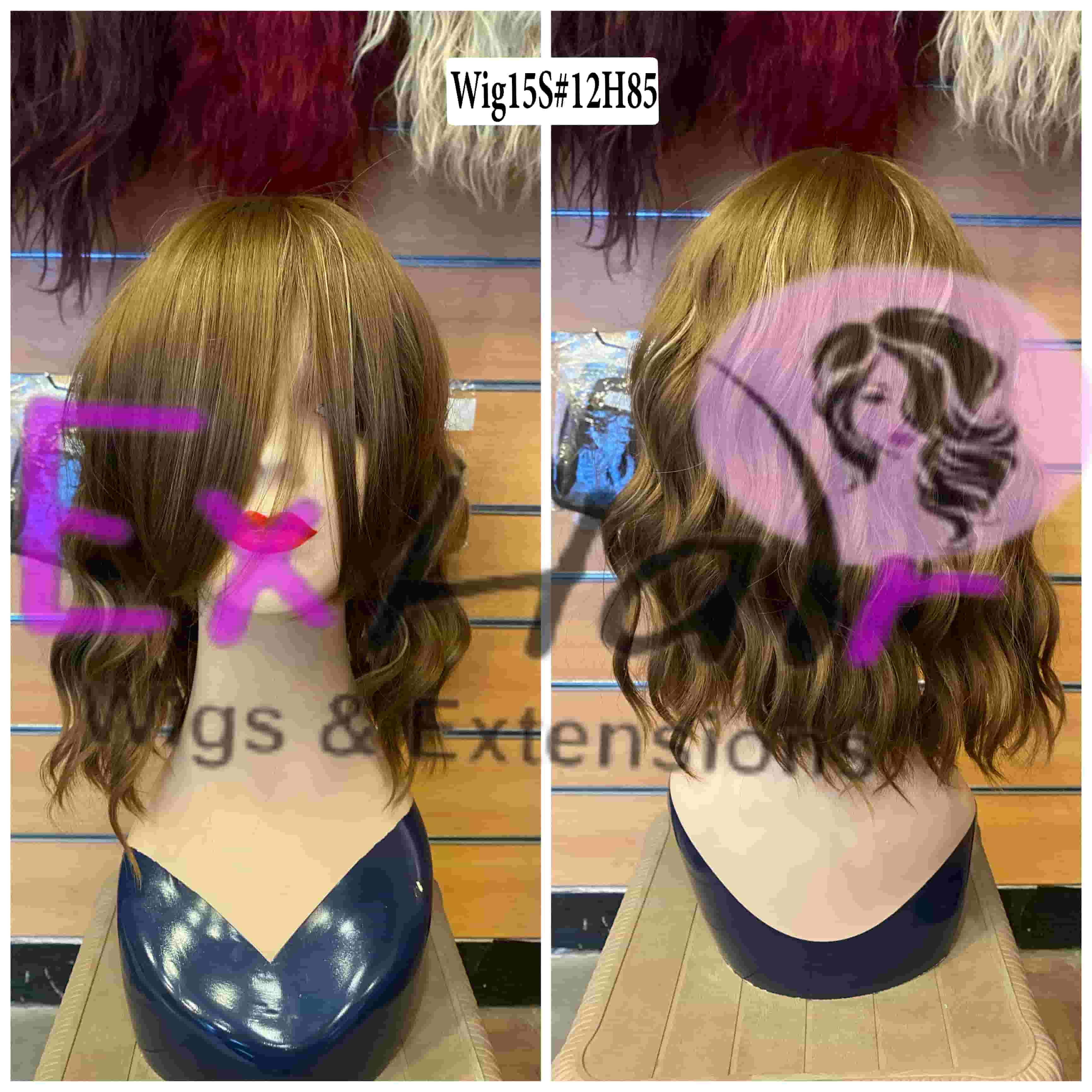 بواريك كيرلي للرقبة بقُصة وسط