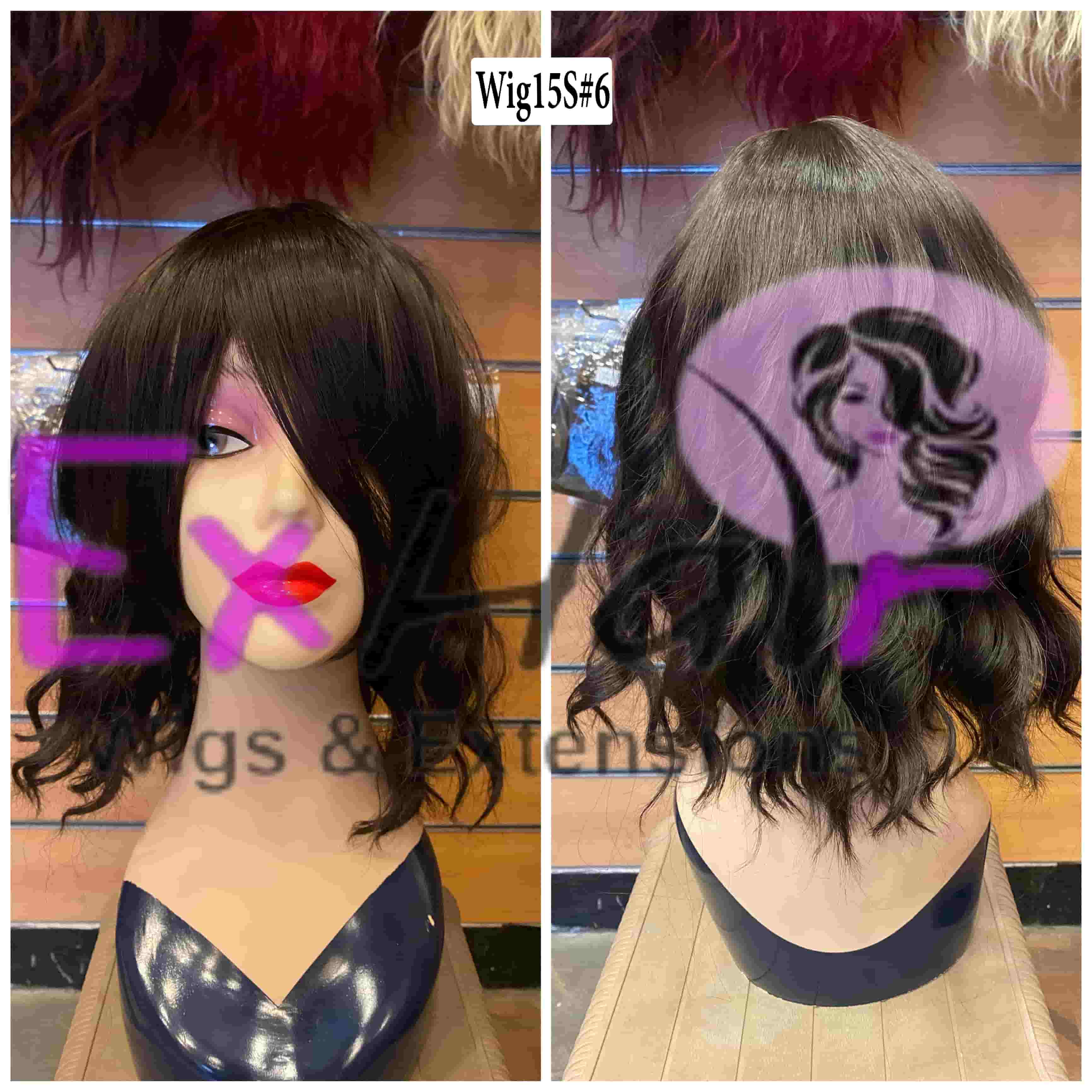 بواريك كيرلي للرقبة بقُصة وسط