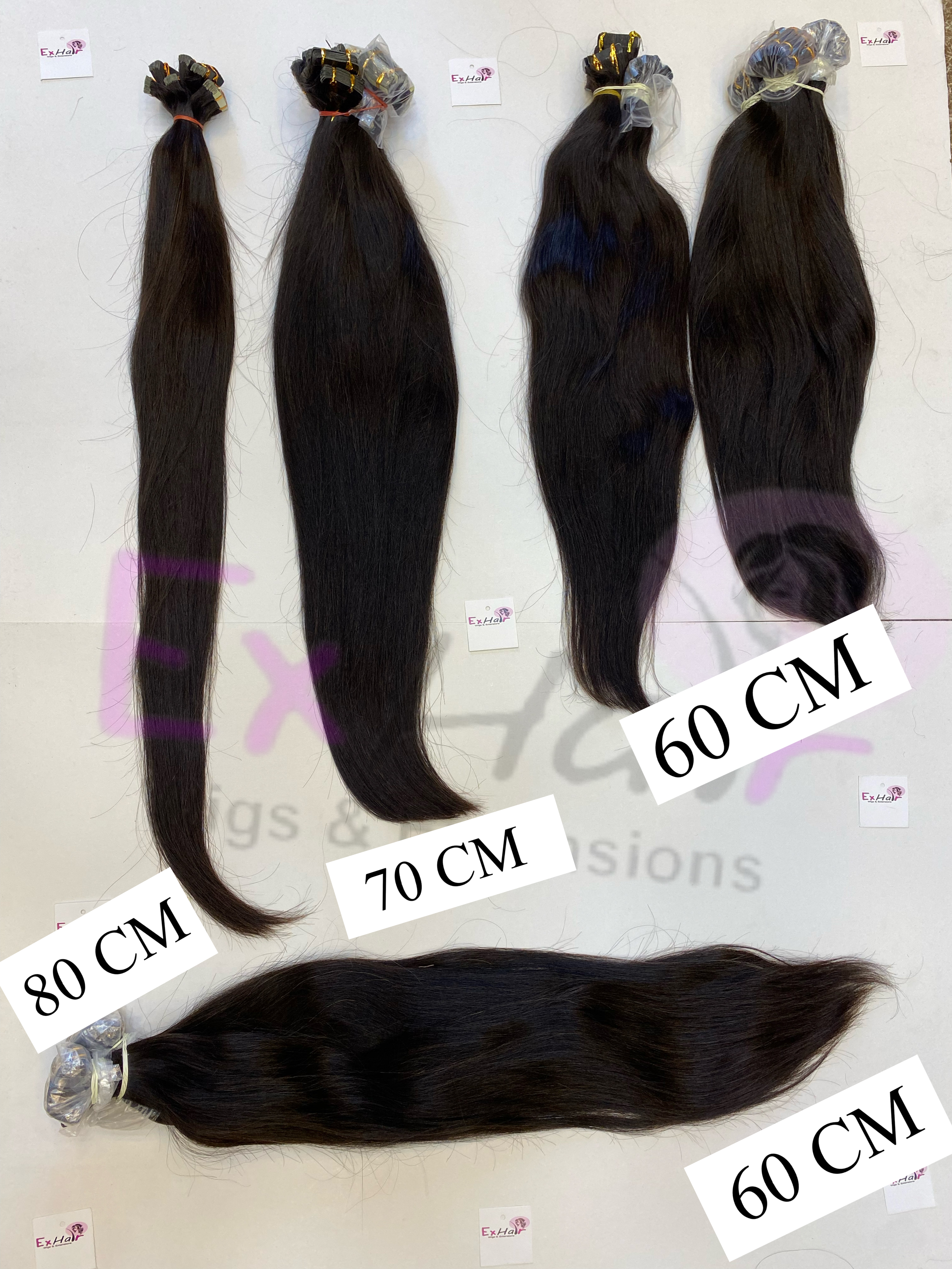 شعر دبل فيس طبيعي هندي بيور