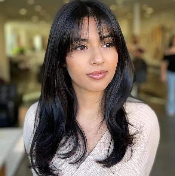 بواريك ويفي واسع اول الظهر بقصة فرنش